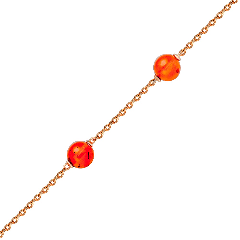 

Браслет из серебра с янтарем р.  585Gold 705000995, 705000995