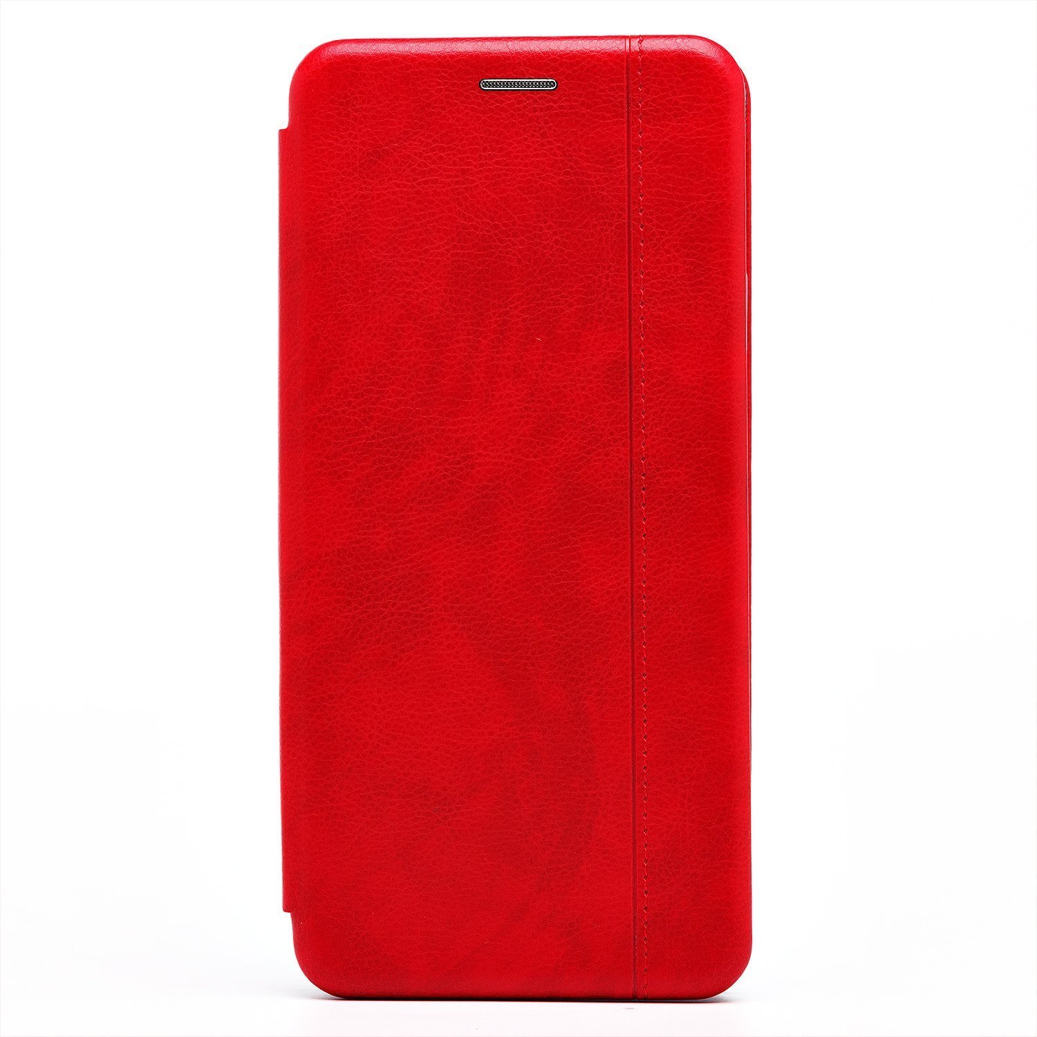 

Чехол для Tecno Pova 2 (LE7n) флип боковой кожзам №3 <красный>