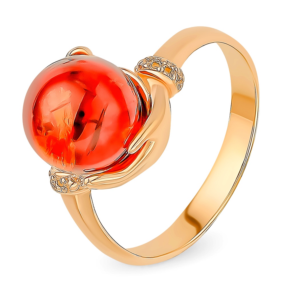 

Кольцо из серебра с янтарем р. , 585Gold 701011692, 701011692