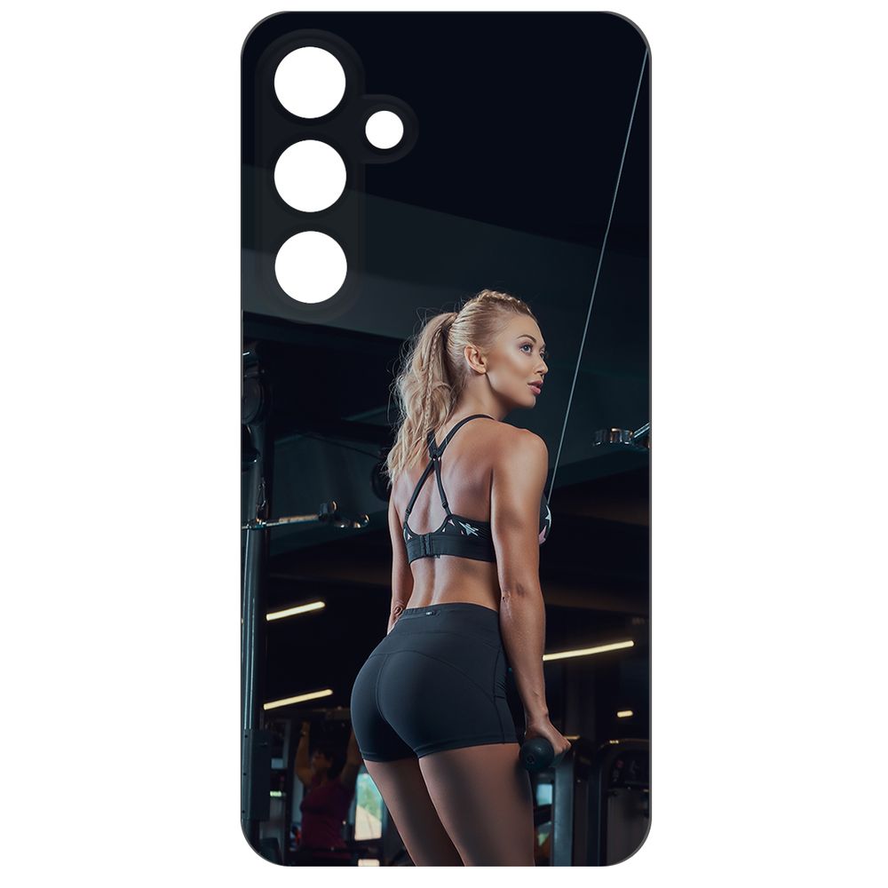 

Чехол-накладка Krutoff Soft Case Шорты женские для Samsung Galaxy S24 черный