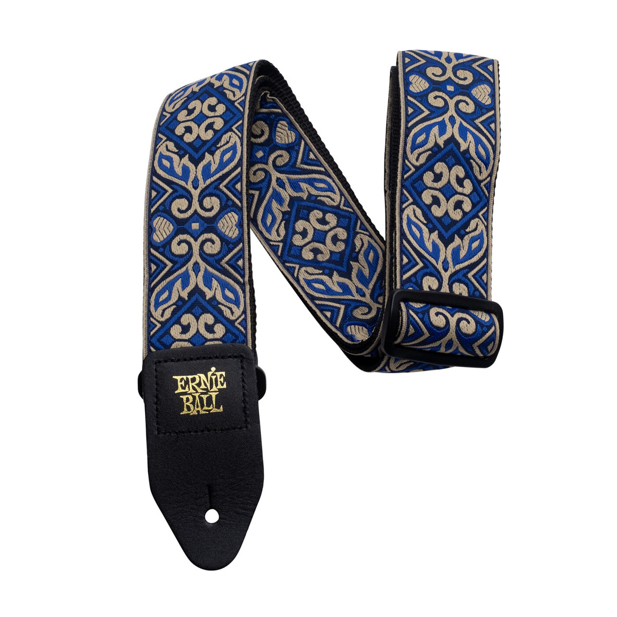 фото Гитарный ремень jacquard с рисунком tribal blue ernie ball 4165