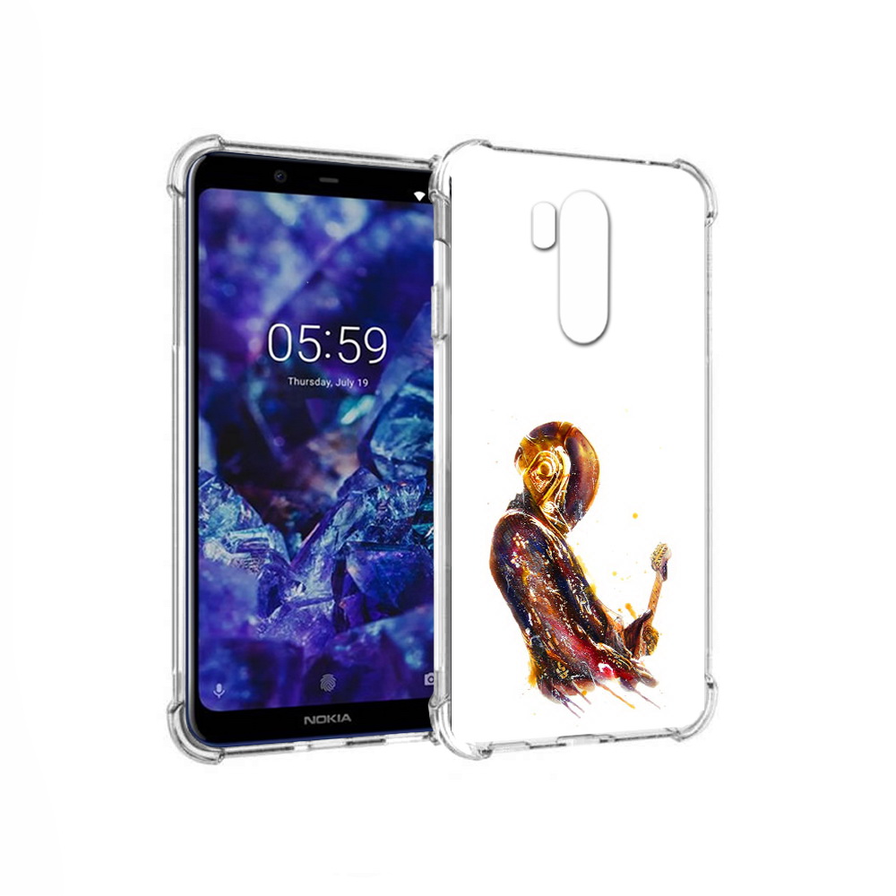 

Чехол MyPads Tocco для Nokia X7 космо-музыкант (PT123767.122.393), Прозрачный, Tocco