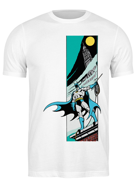 

Футболка мужская Printio Cityswag batman белая L, Белый, Cityswag batman