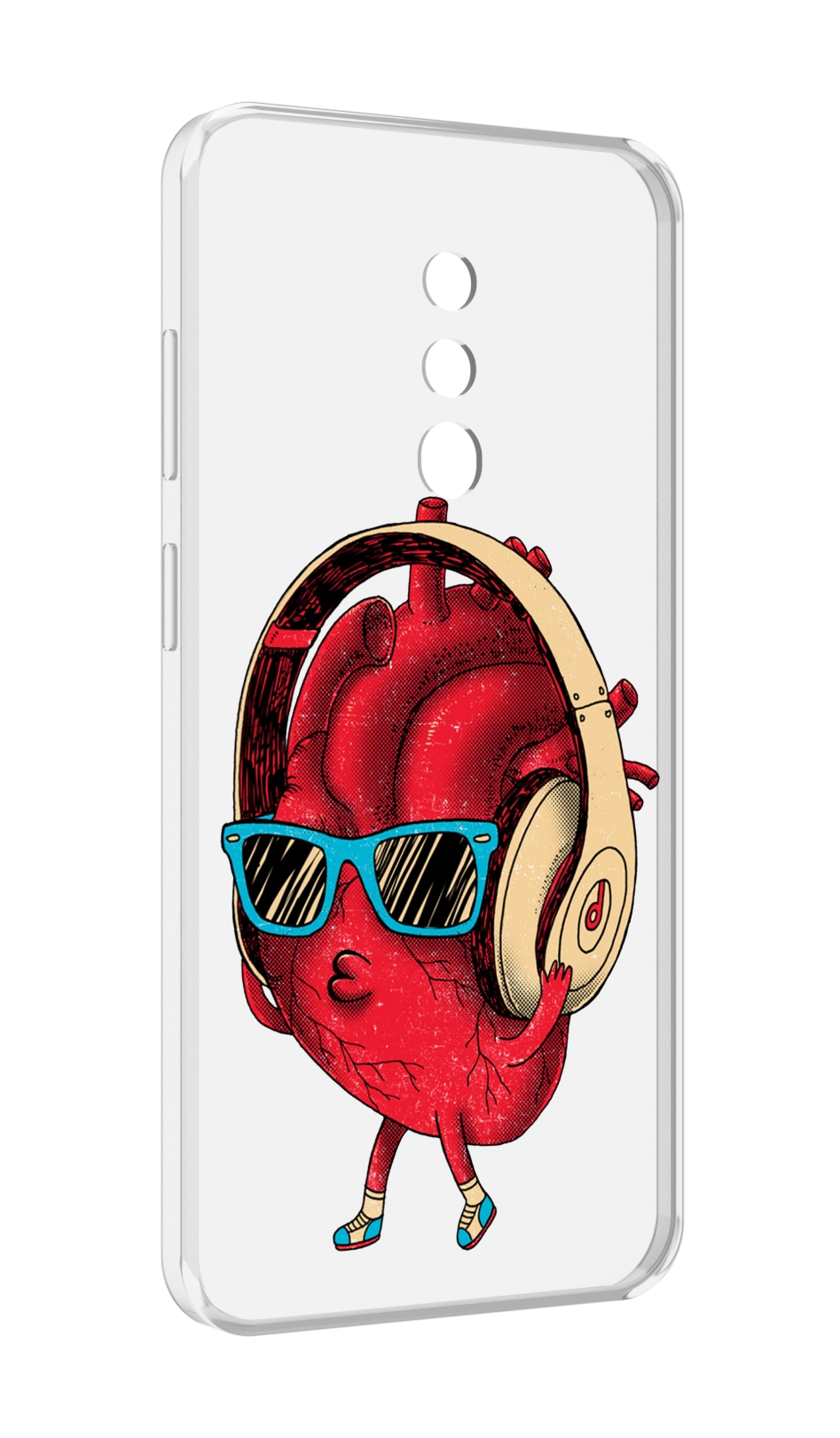 

Чехол MyPads слушай сердце для Blackview BV5200, Прозрачный, Tocco