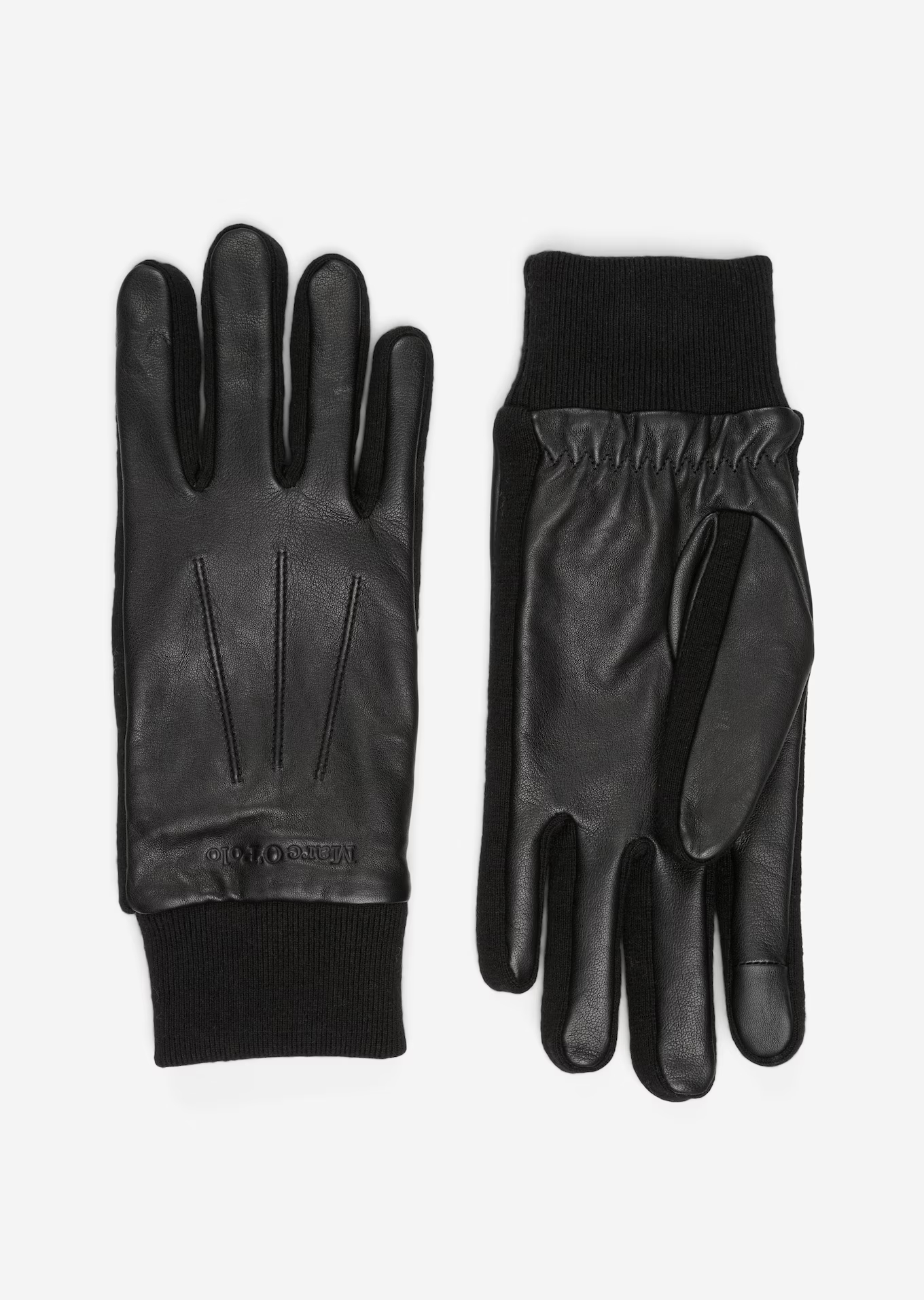 Перчатки Marc O’Polo Denim мужские, чёрные 990, L, 330701204054