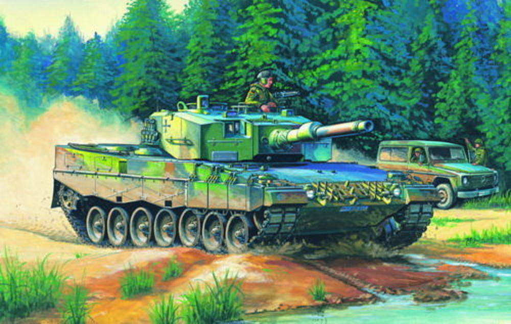 

Сборная модель HobbyBoss 1/35 German Leopard 2 A4 tank 82401