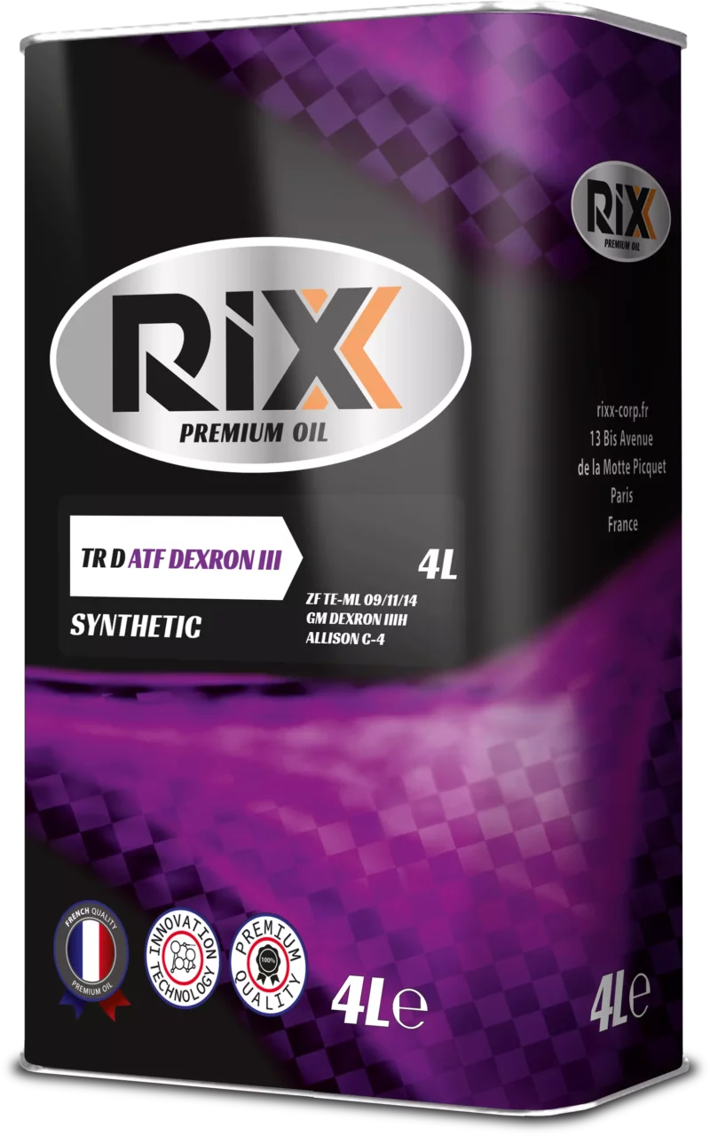 Трансмиссионное масло RIXX TR D ATF DEXRON-III 4 л синтетическое трансмиссионное масло mag1