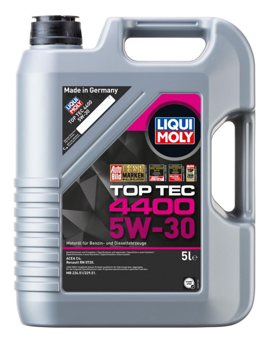 

Моторное масло LIQUI MOLY 5W30 Top Tec 4400 5л