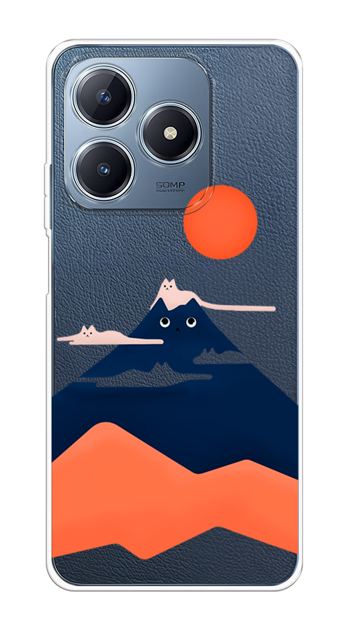 

Чехол Case Place на Realme C63 "Кот-гора", Черный;оранжевый, 2517350-1