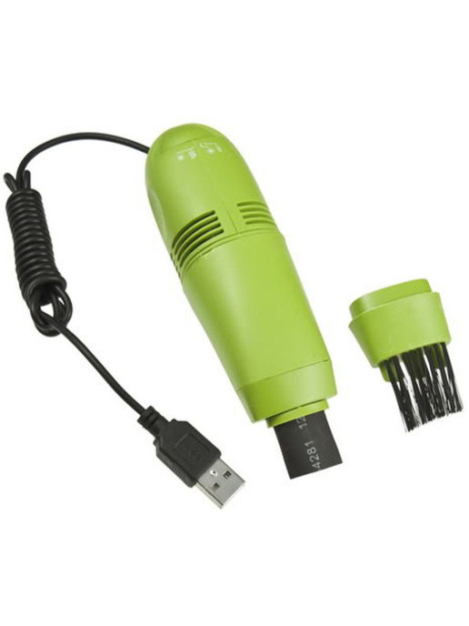 фото Мини пылесос для клавиатуры usb green markethot