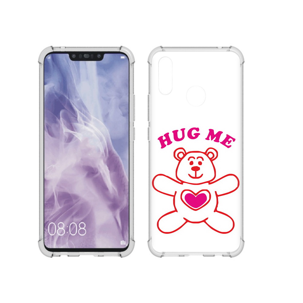 

Чехол MyPads Tocco для Huawei Nova 3i 14 февраля обними меня (PT227100.63.4), Прозрачный, Tocco