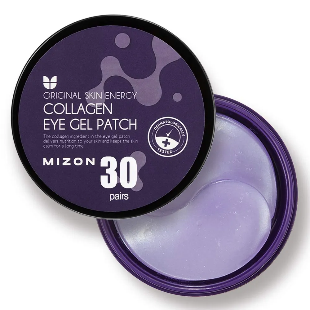 Патчи под глаза MIZON гидрогелевые с коллагеном COLLAGEN EYE GEL PATCH