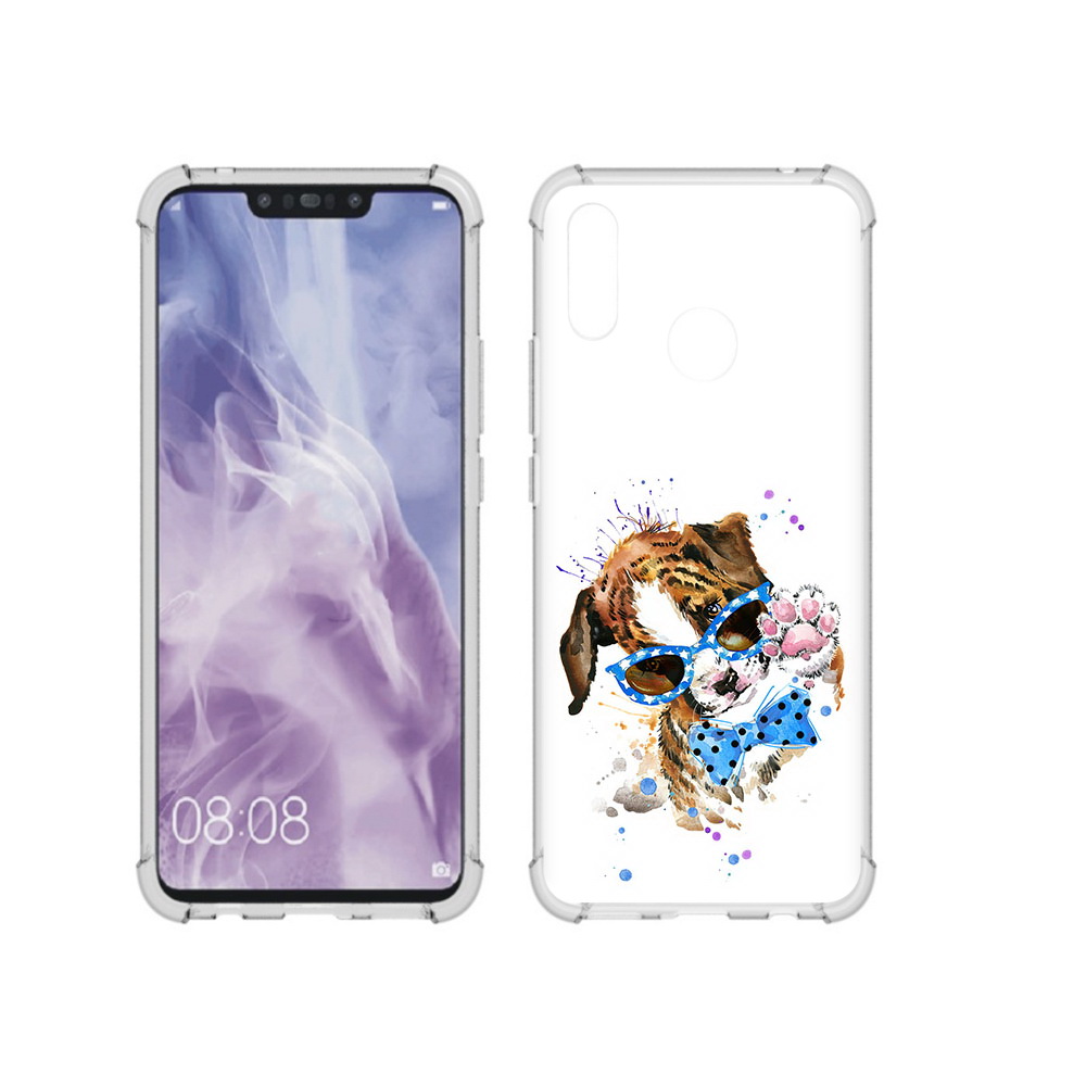 

Чехол MyPads Tocco для Huawei Nova 3i лапочка (PT227100.63.434), Прозрачный, Tocco