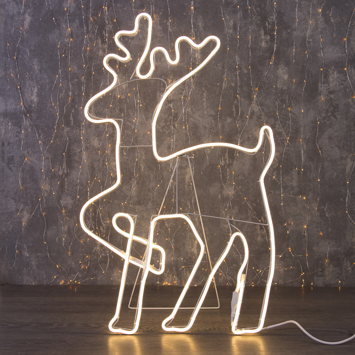 

Световая фигура Luazon Lighting Олень танцующий 3613123 белый холодный, Олень танцующий