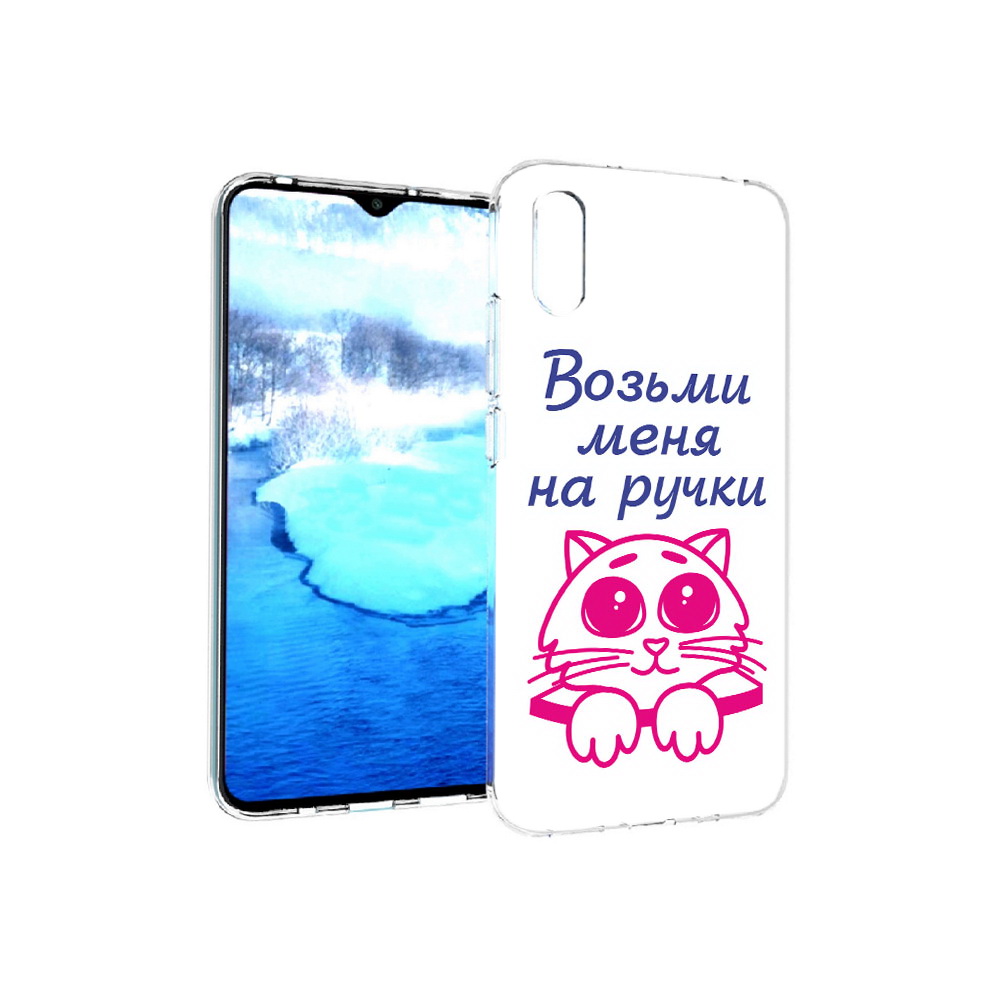 Чехол MyPads Tocco для Xiaomi Redmi 9A мяу (PT151022.270.491)