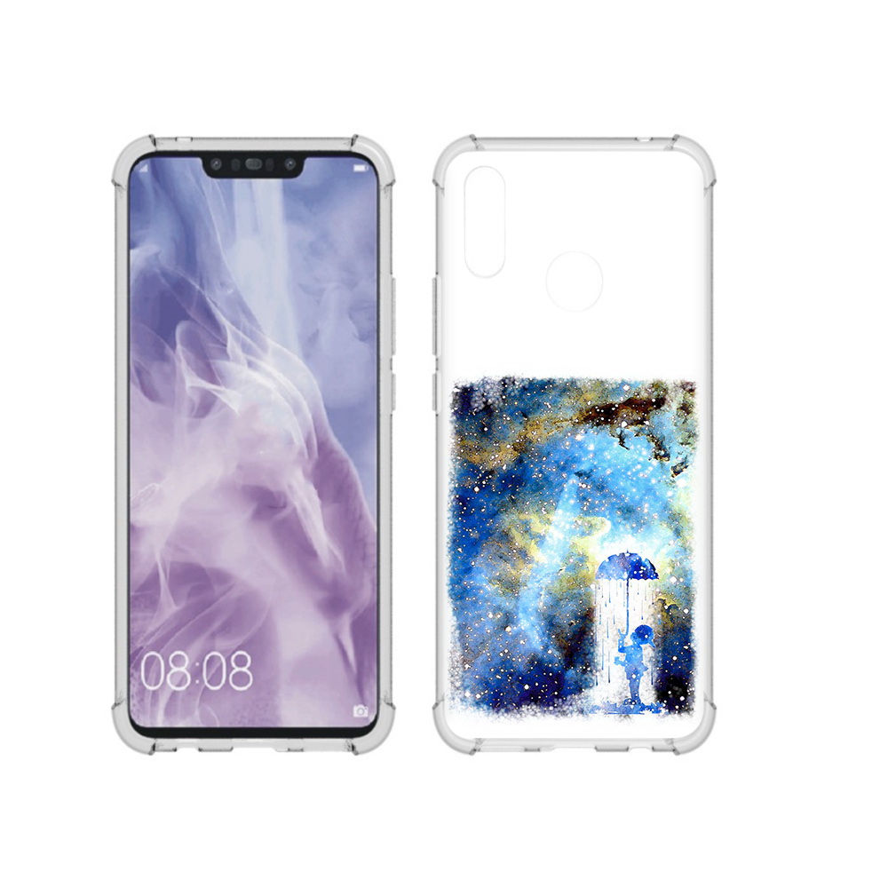 

Чехол MyPads Tocco для Huawei Nova 3i мальчик в небе (PT227100.63.455), Прозрачный, Tocco