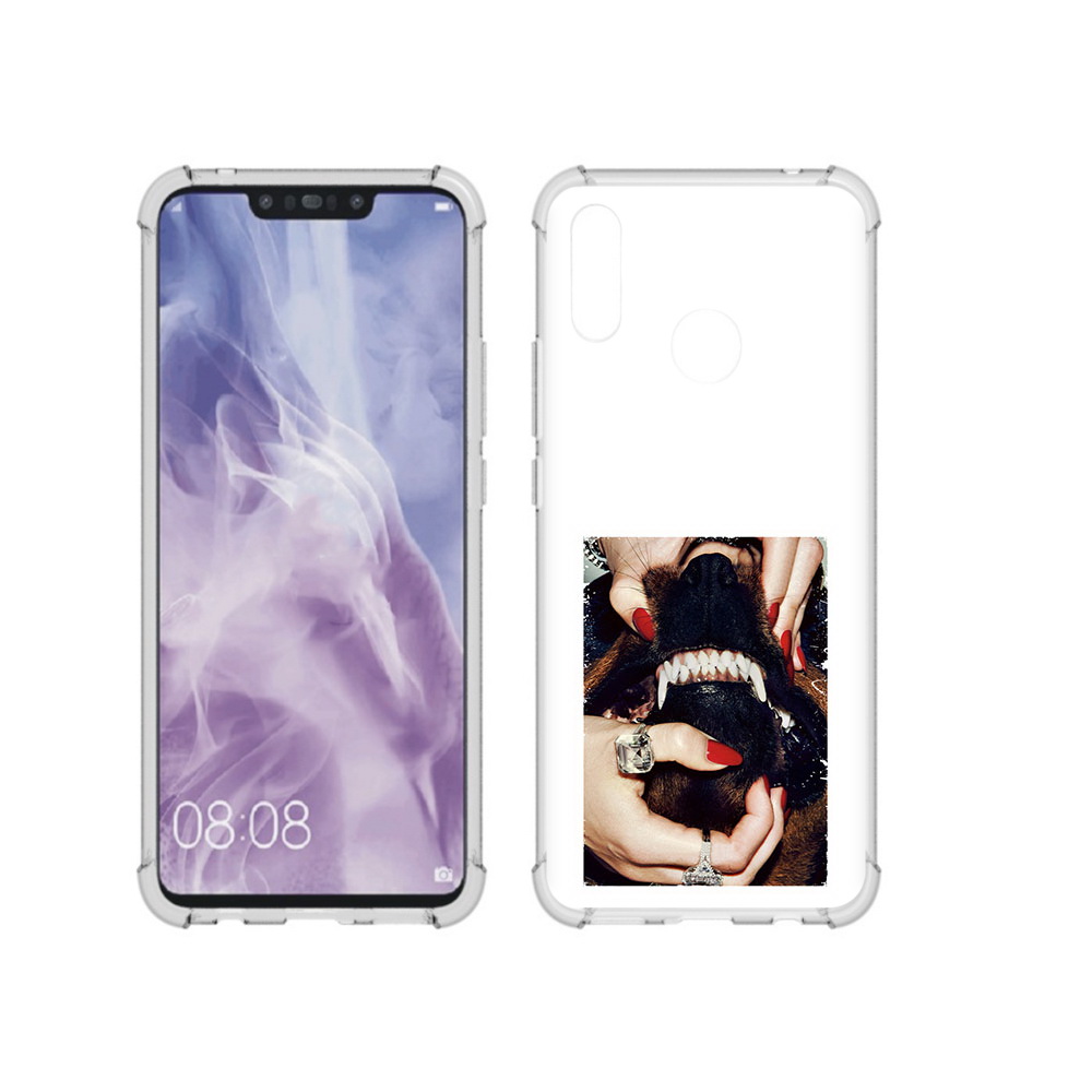 

Чехол MyPads Tocco для Huawei Nova 3i маникюр (PT227100.63.457), Прозрачный, Tocco
