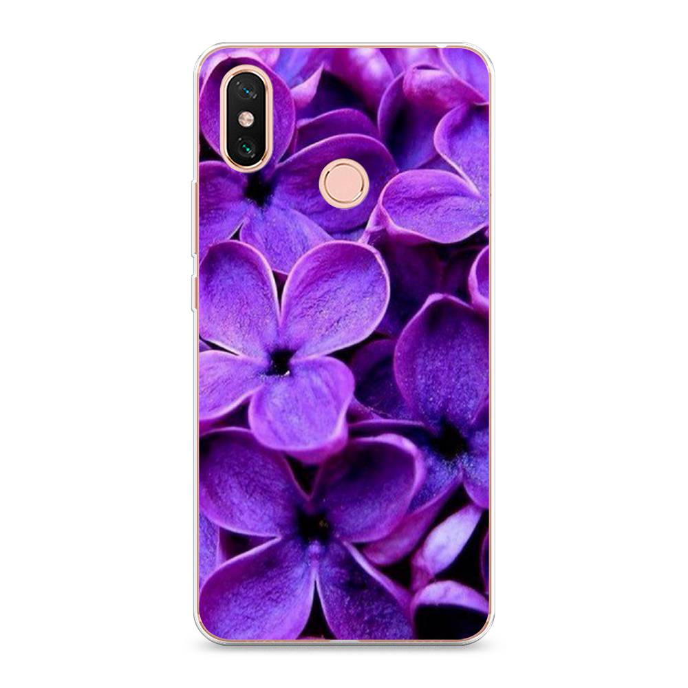

Чехол Awog "Сирень крупная" для Xiaomi Mi Max 3, 34350-8