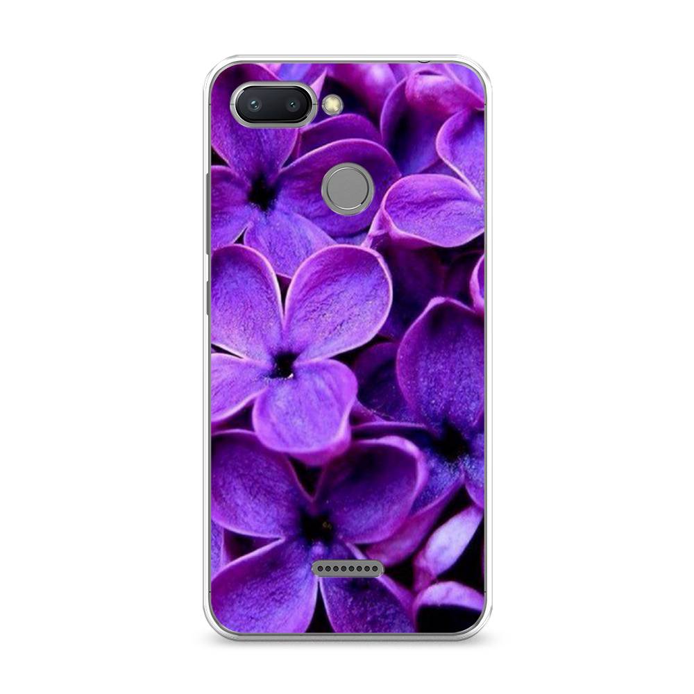 

Чехол Awog "Сирень крупная" для Xiaomi Redmi 6, 33850-8