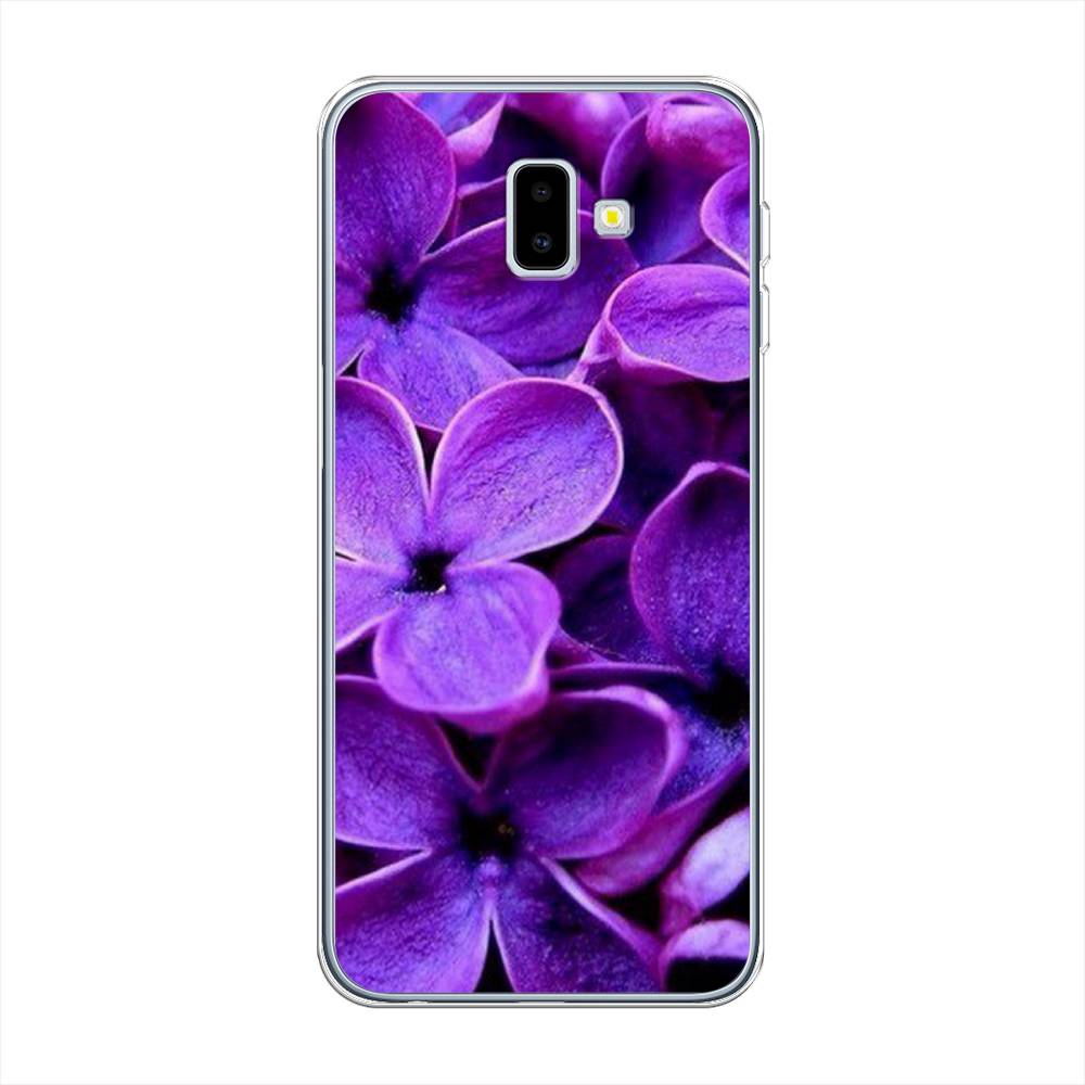 

Чехол Awog "Сирень крупная" для Samsung Galaxy J6 +, 26950-8