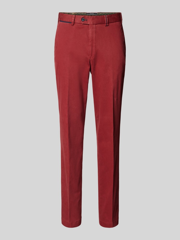 

Брюки мужские HILTL 72514/55000 бордовые 48 EU, Бордовый, 72514/55000
