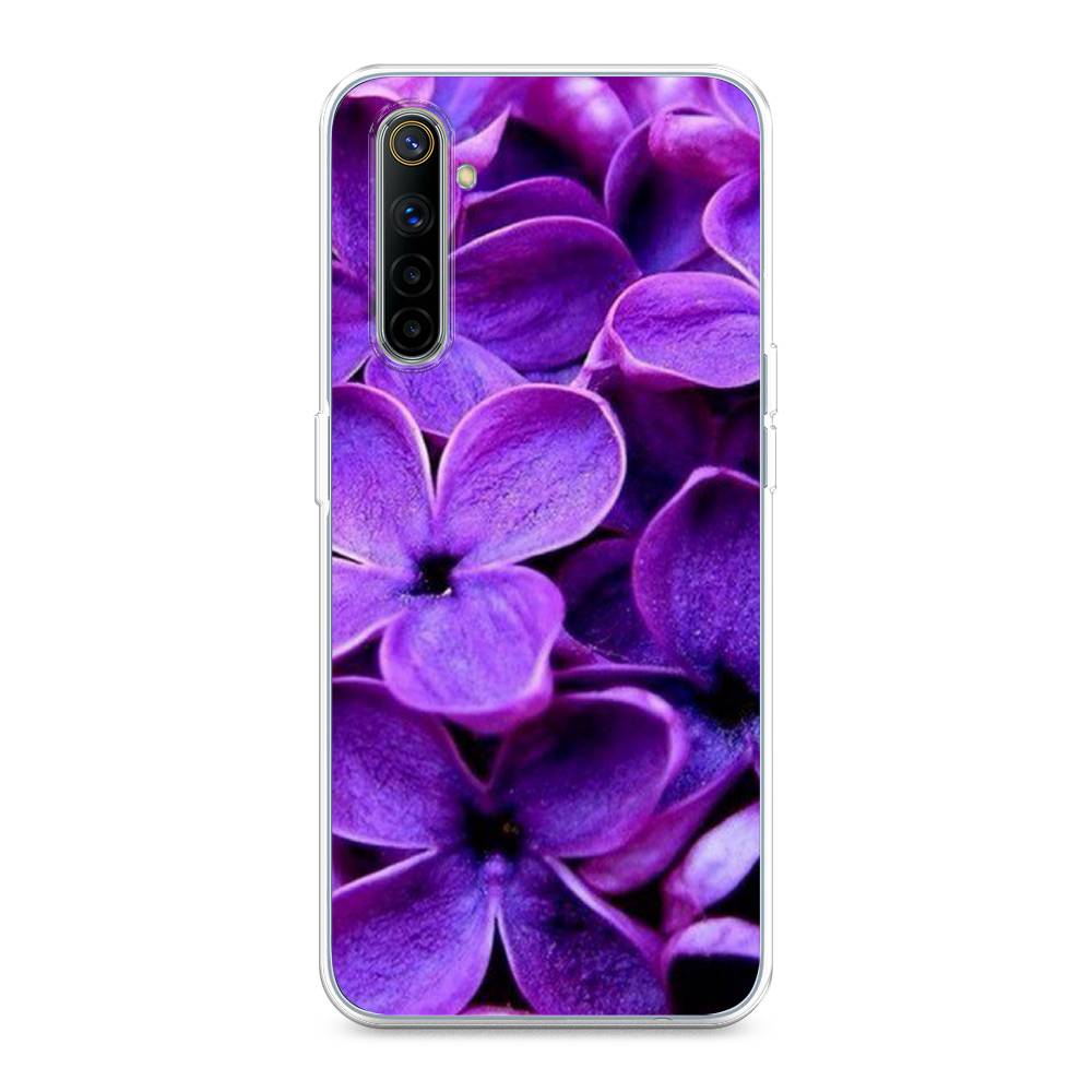 

Чехол Awog "Сирень крупная" для Realme 6, 252750-8