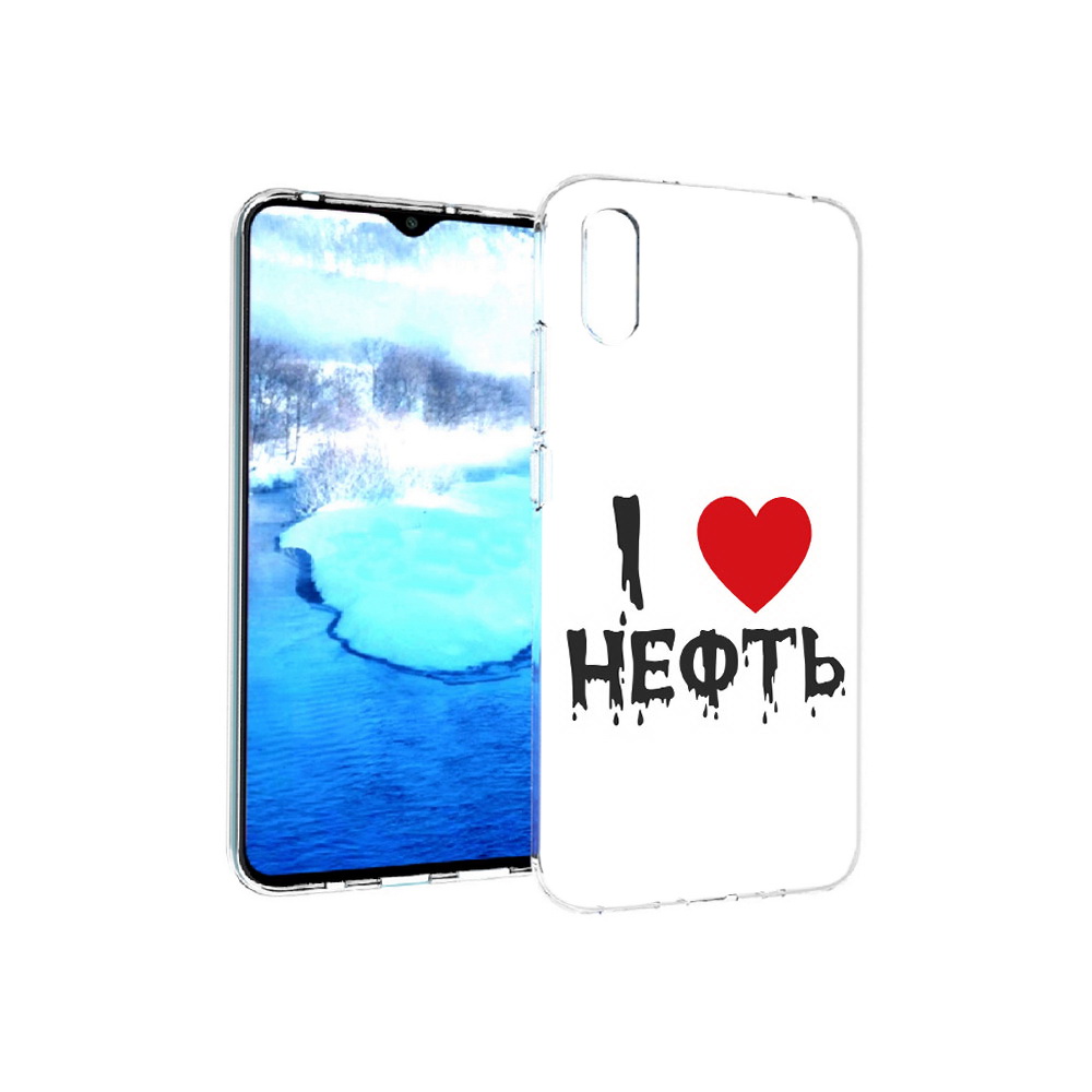

Чехол MyPads Tocco для Xiaomi Redmi 9A нефть (PT151022.270.522), Прозрачный, Tocco