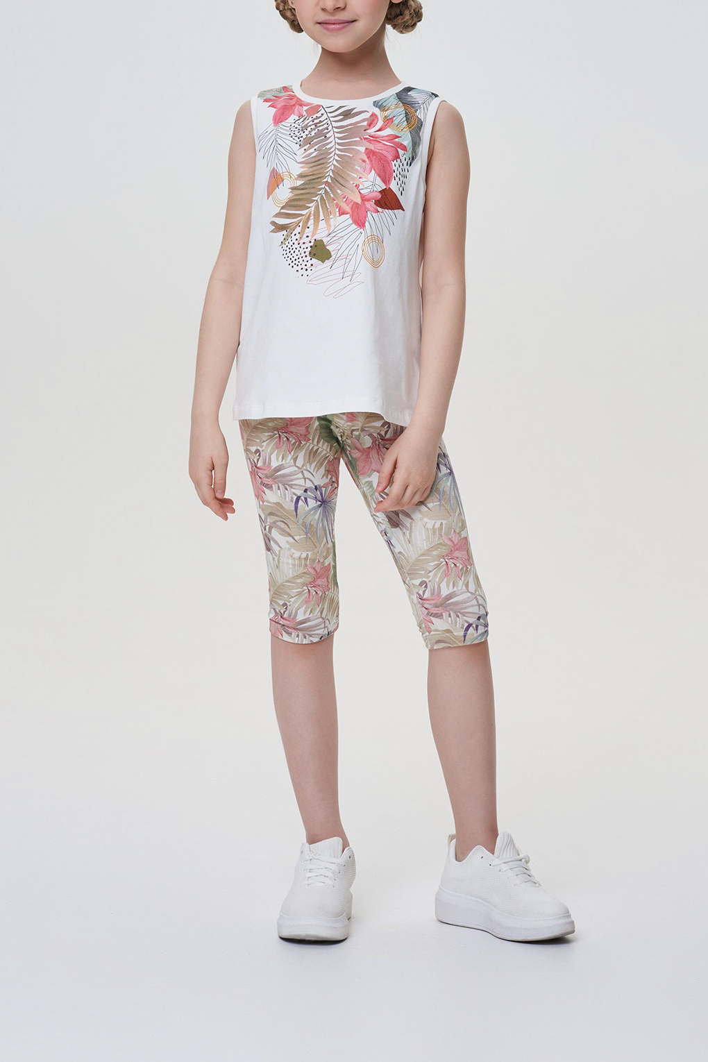 

Топ детский Choupette 31.112 экрю, 128, Белый, 31.112