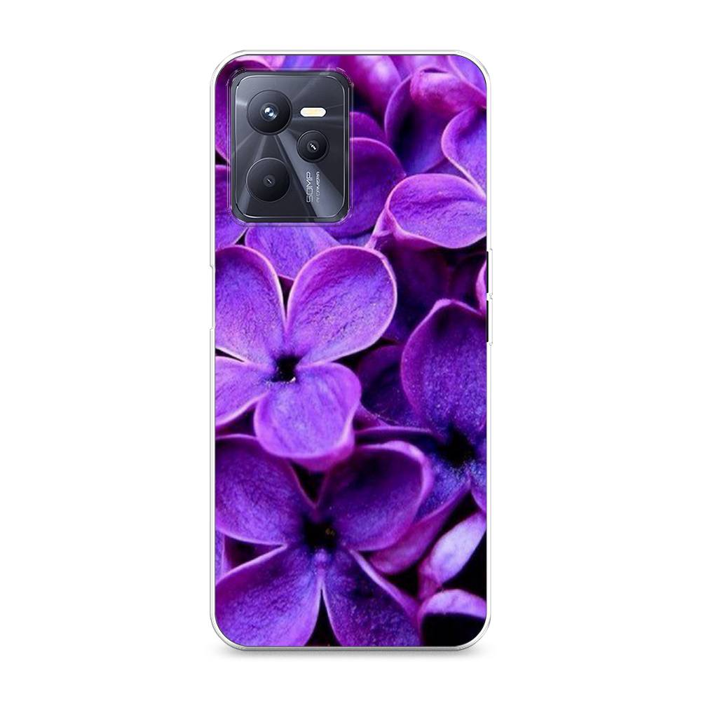 

Чехол Awog "Сирень крупная" для Realme C35, 259250-8