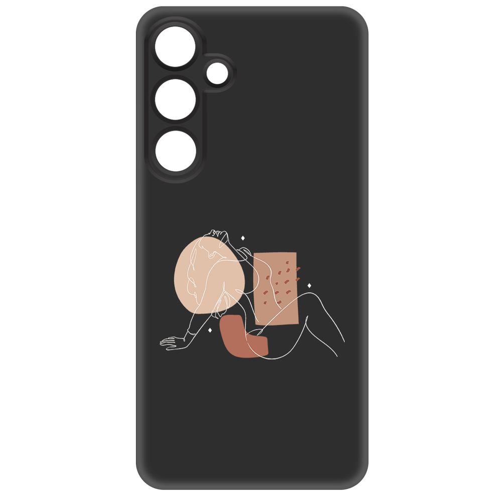 

Чехол-накладка Krutoff Soft Case Чувственность для Samsung Galaxy S24 черный