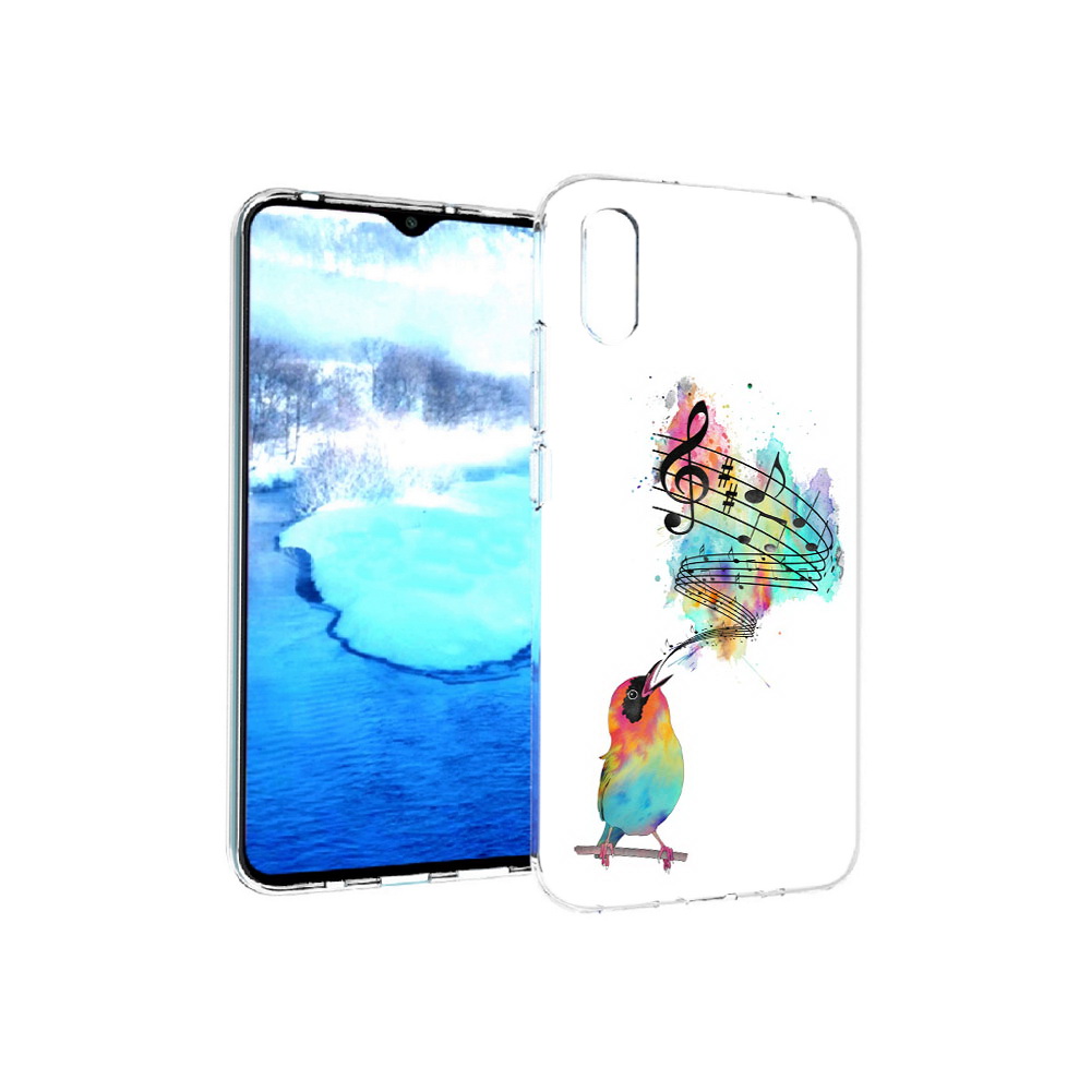 Чехол MyPads Tocco для Xiaomi Redmi 9A певчая птичка (PT151022.270.536)