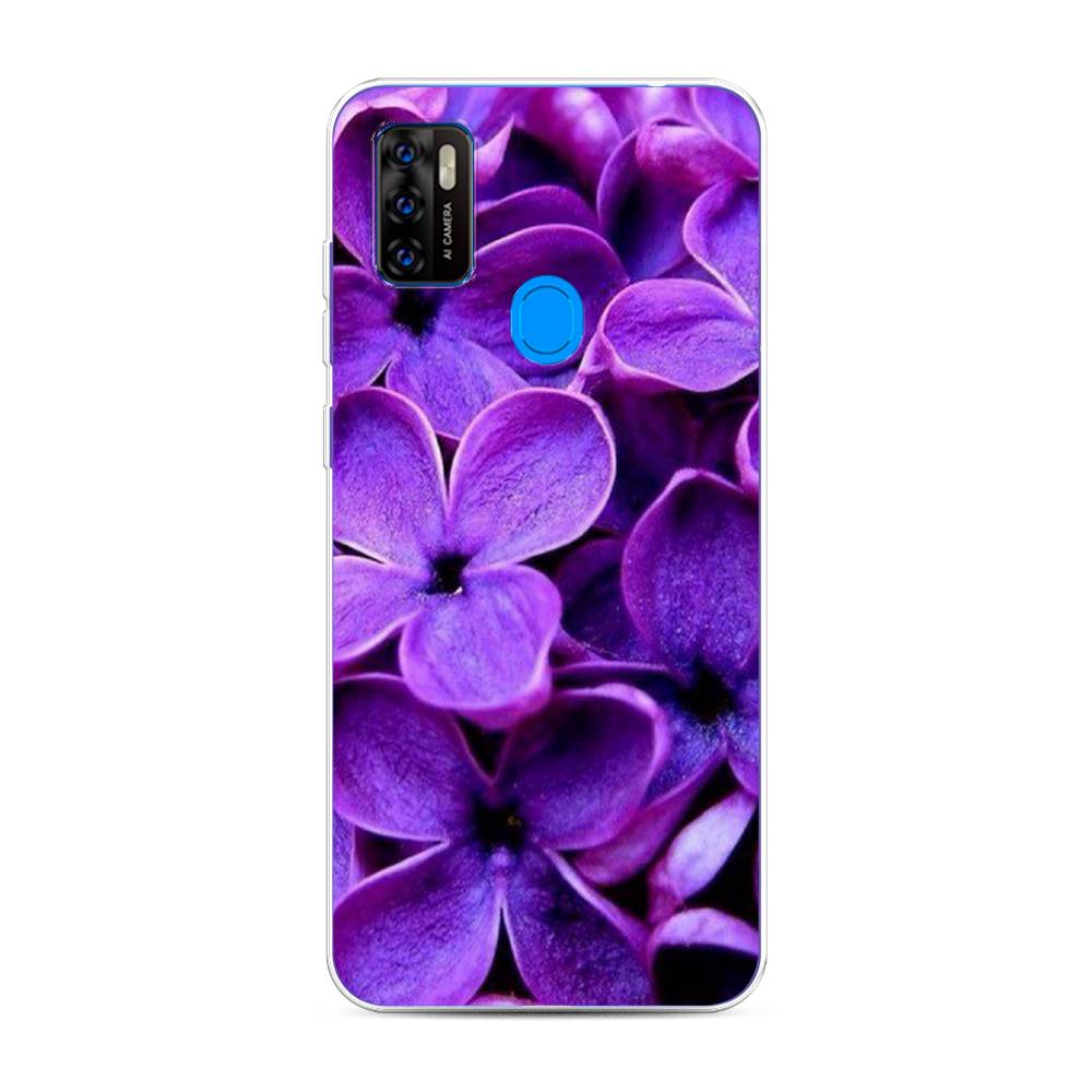 

Чехол Awog на ZTE Blade A7s 2020 / ЗТЕ Блэйд A7s 2020 "Сирень крупная", 133950-8