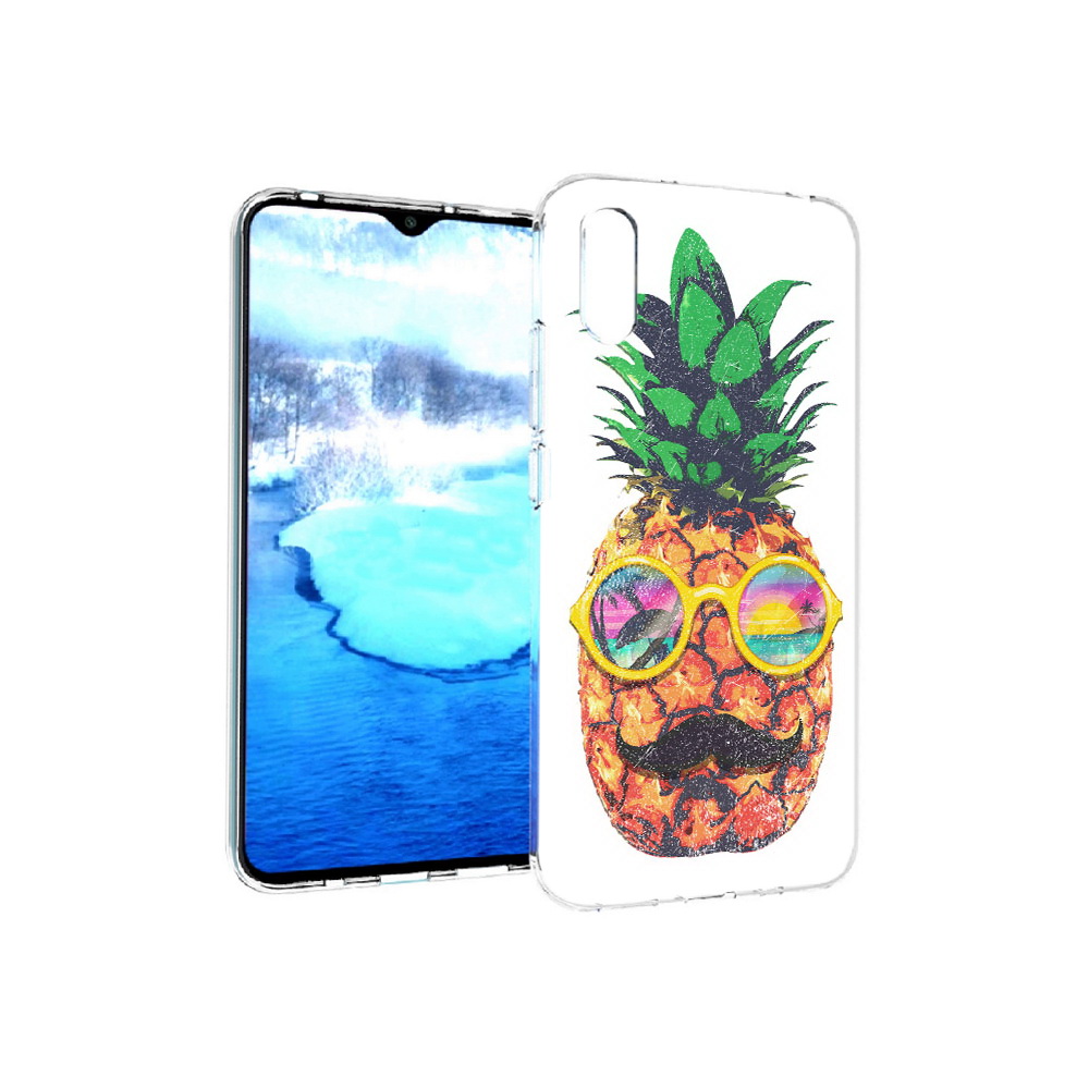 

Чехол MyPads Tocco для Xiaomi Redmi 9A прикольный ананас с лицом (PT151022.270.556), Прозрачный, Tocco