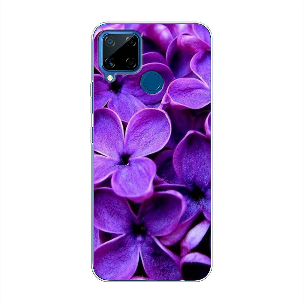 

Чехол Awog "Сирень крупная" для Realme C15, 255050-8
