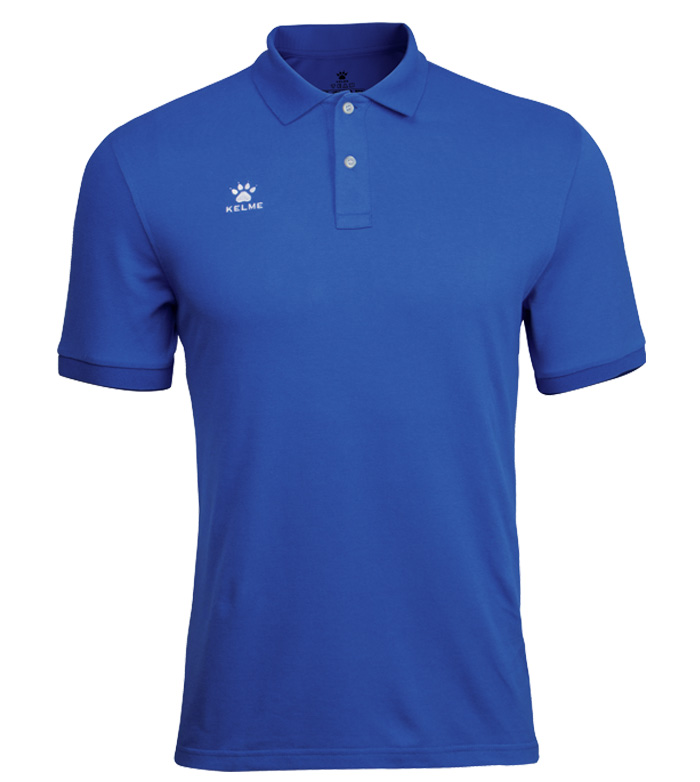 фото Футболка мужская kelme men polo синяя 46 ru