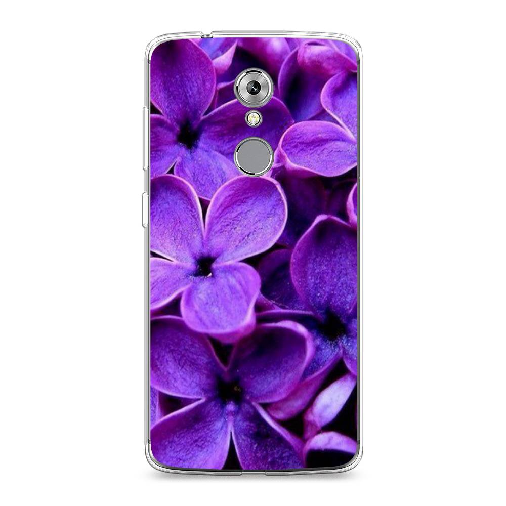 

Чехол Awog на ZTE Axon 7 / ЗТЕ Axon 7 "Сирень крупная", 131450-8