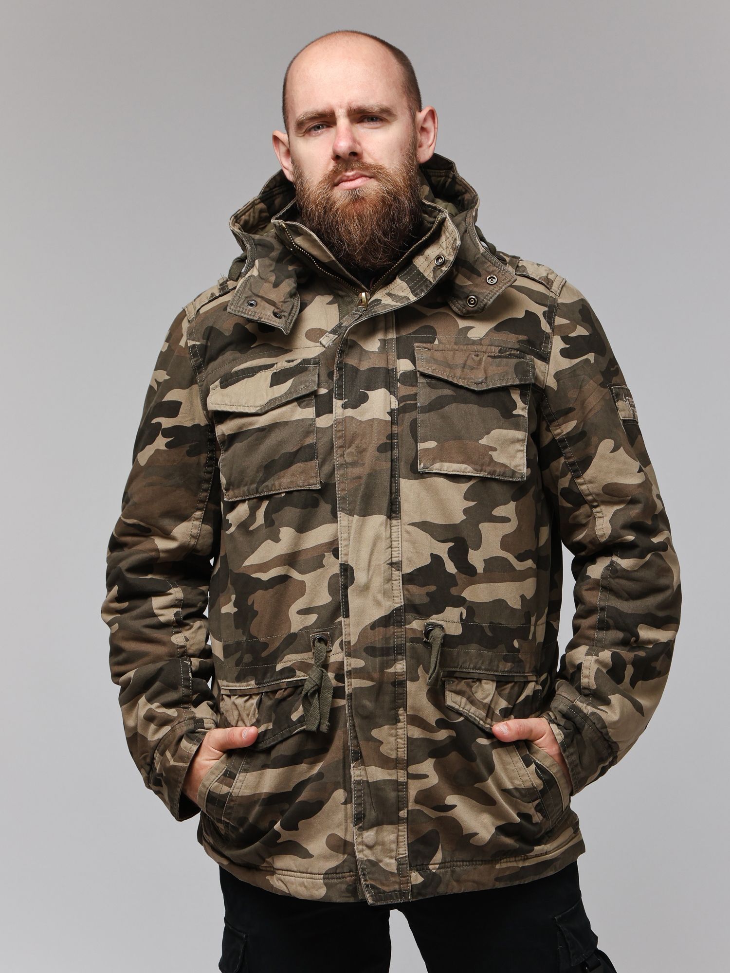 Куртка мужская Armed Forces AF279/ хаки XL