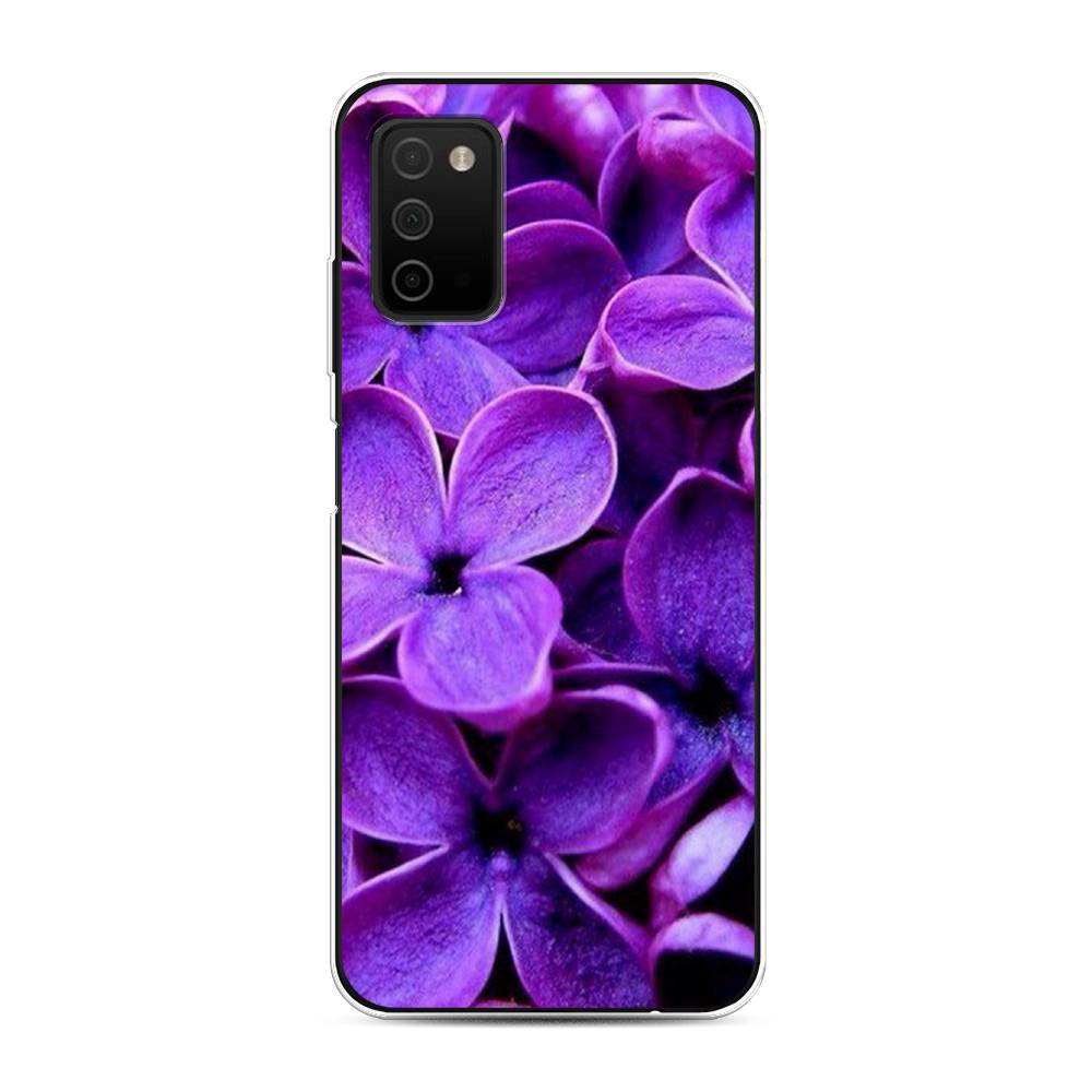 

Чехол Awog на Samsung Galaxy A03S / Самсунг A03S "Сирень крупная", 2103250-8