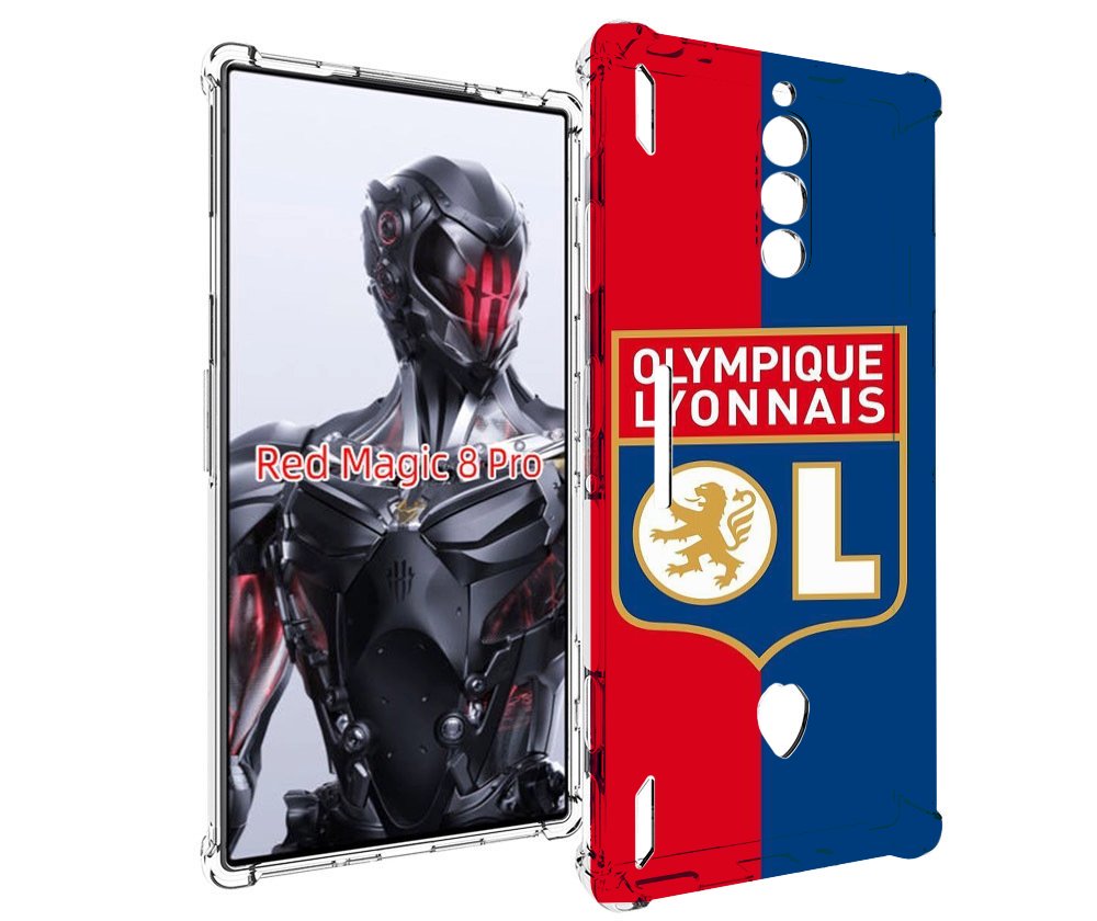 

Чехол MyPads фк лион эмблема для ZTE Nubia Red Magic 8 Pro / Red Magic 8 Pro Plus, Tocco