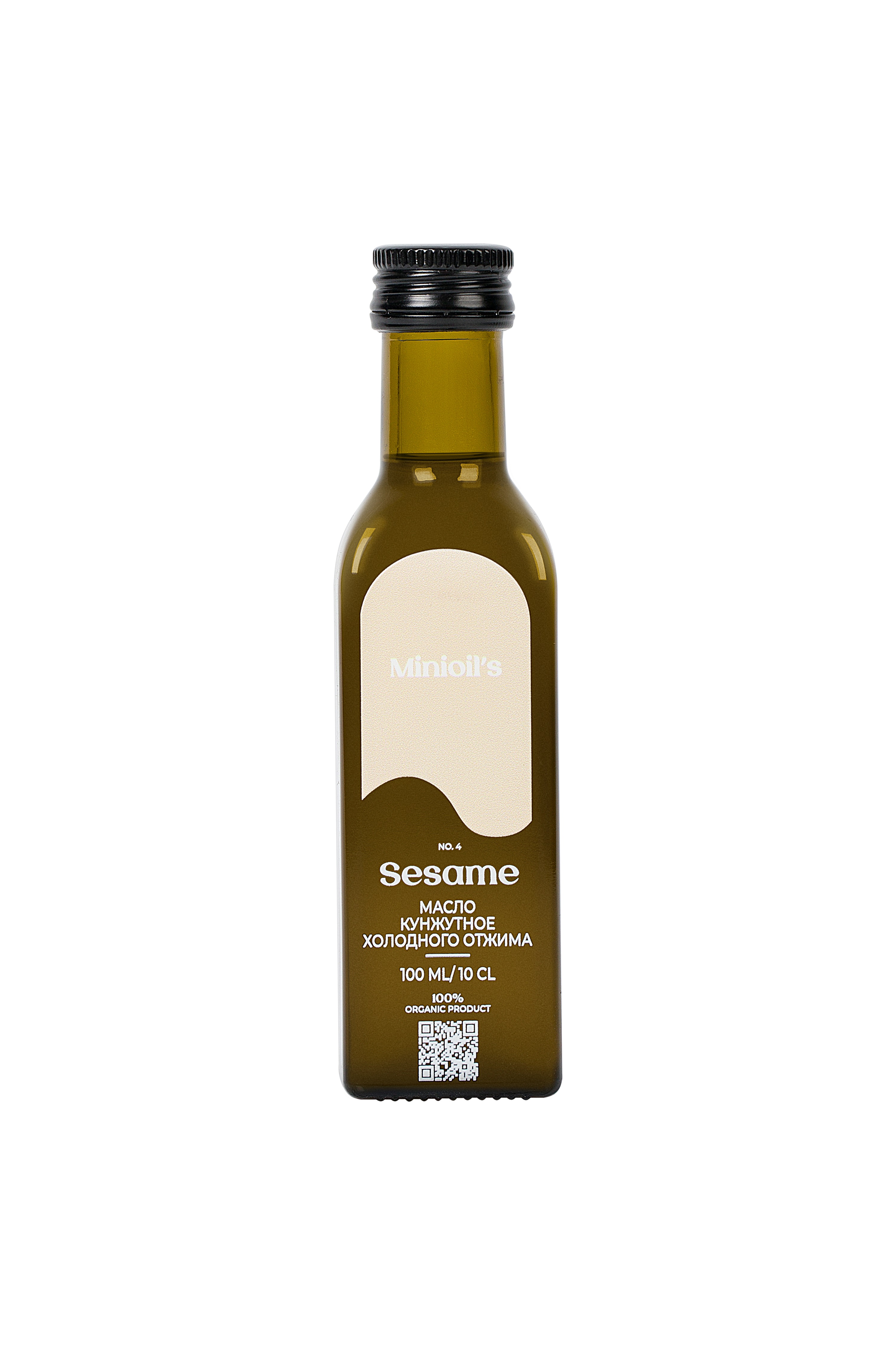 

Масло Minioil's кунжутное холодного отжима нерафинированное, 100 мл
