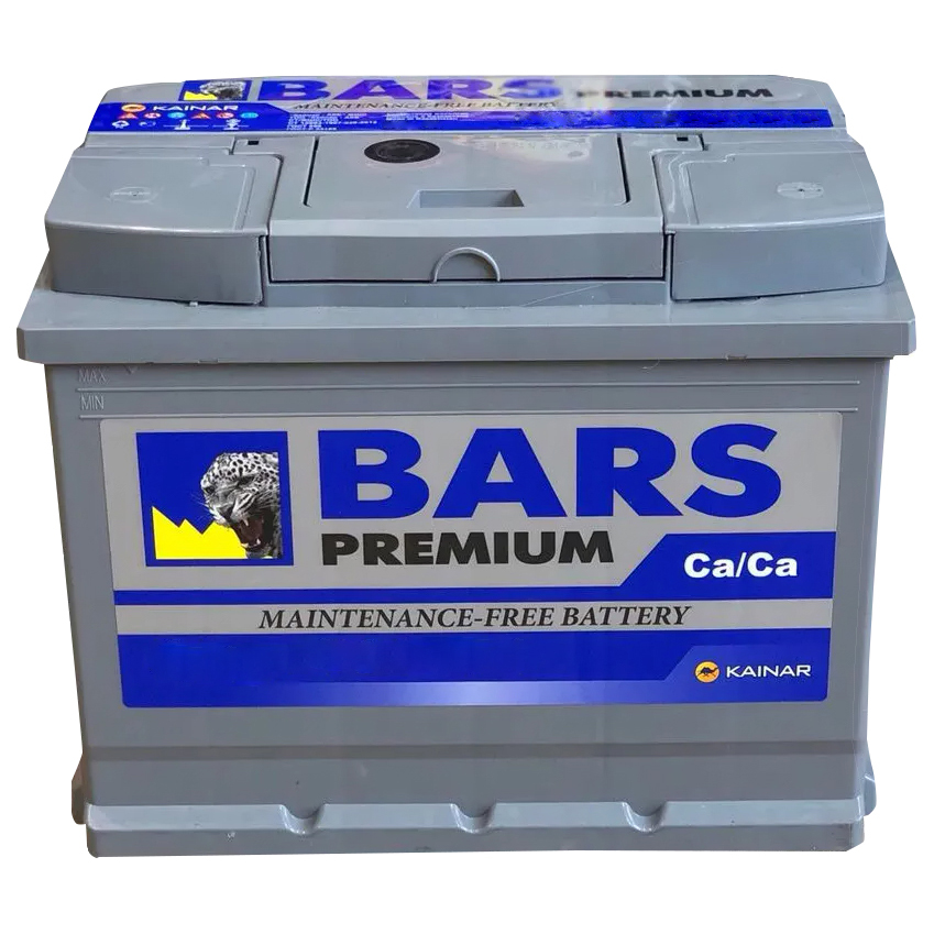 фото Аккумулятор bars premium 64а/ч обратная полярность kainar