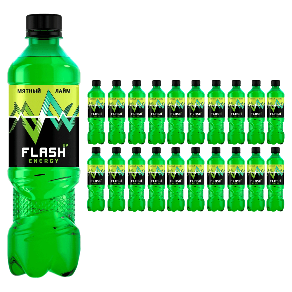 

Напиток энергетический Flash Up Energy безалкогольный, мятный лайм, 20x500 мл