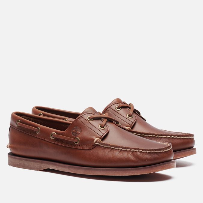 Мужские ботинки Timberland 2-Eye Classic коричневый, размер 42 EU