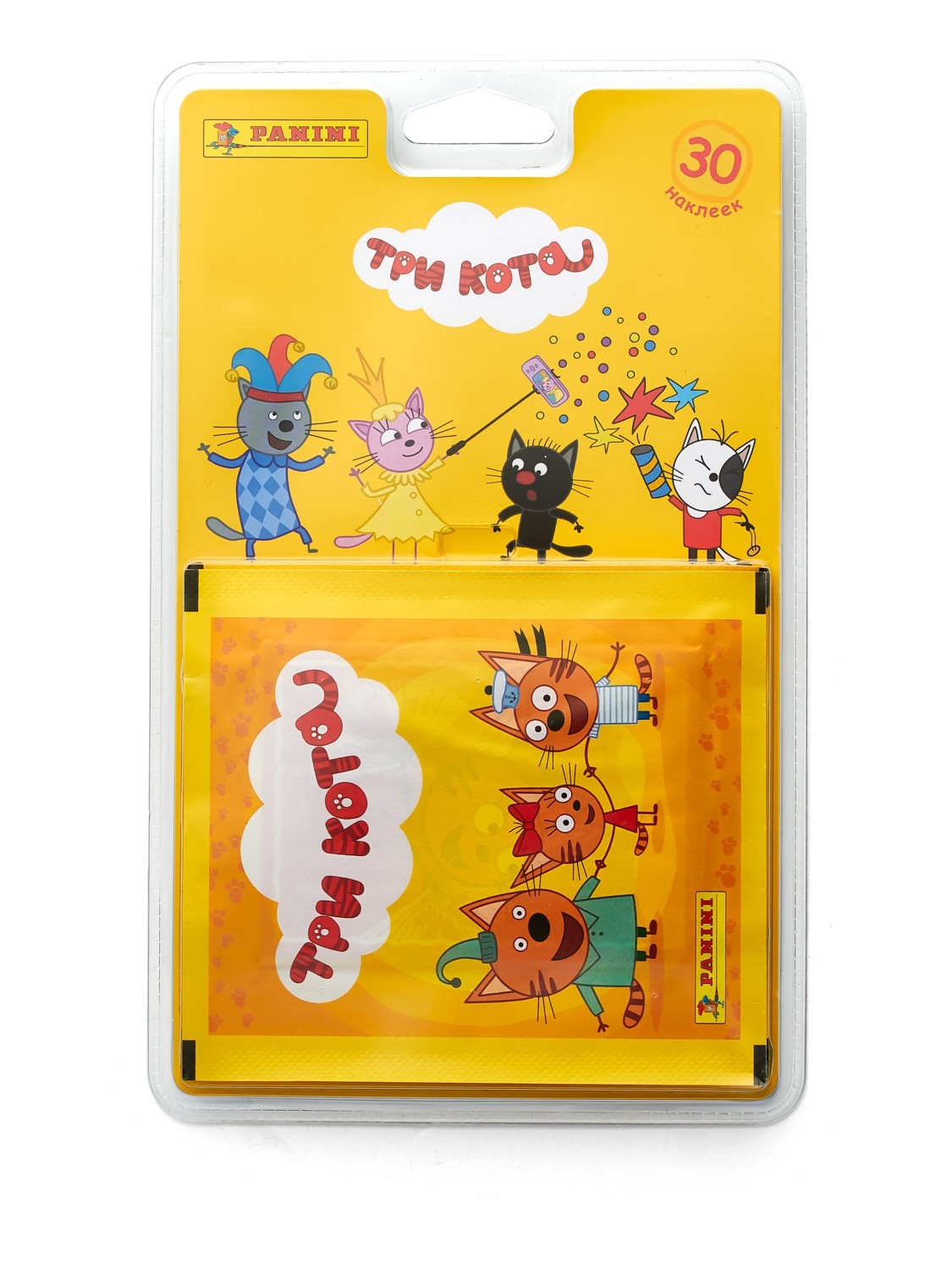 

Наклейки коллекционные Panini Три кота 13 х 21 см 30 шт