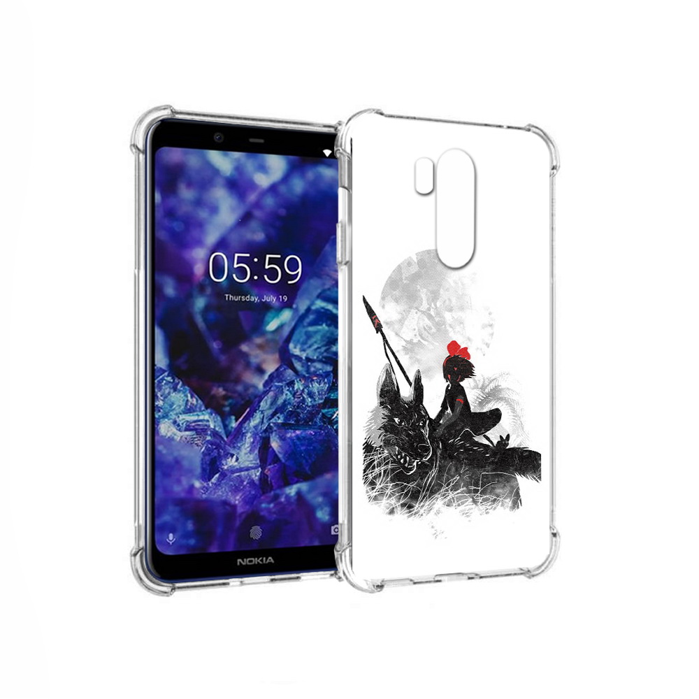 

Чехол MyPads Tocco для Nokia X7 мононоке (PT123767.122.481), Прозрачный, Tocco