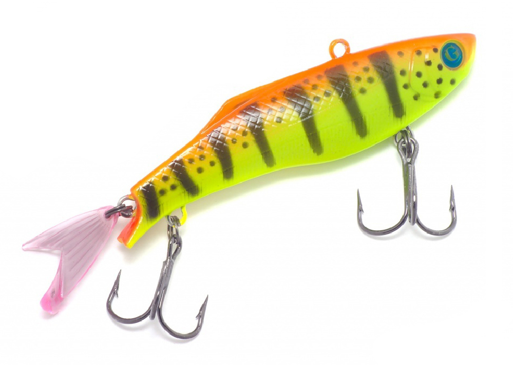 

Раттлин German TAIL Vibe 80 #C022, 80 мм, 24 гр, тонущий, Разноцветный