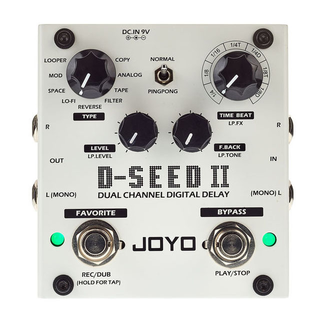 

Цифровой дилей Joyo Dseed Ii, Joyo Dseed Ii