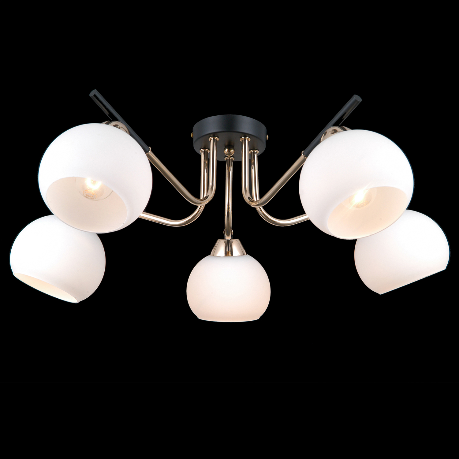 

Люстра потолочная illumico IL0713-5CSQ-24 BK FGD LIBRA