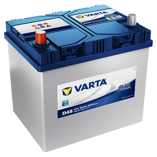 фото Аккумулятор varta blue dynamic 60 а/ч прямая l+ d48 232x173x225 en540 а