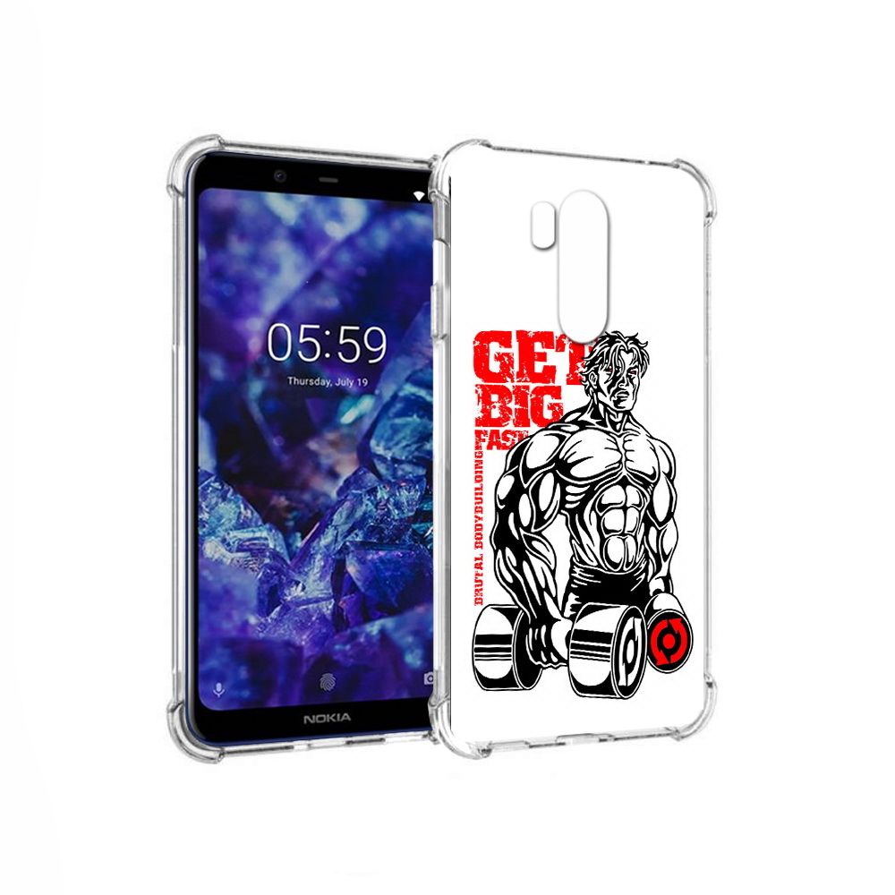 

Чехол MyPads Tocco для Nokia X7 накаченное тело (PT123767.122.495), Прозрачный, Tocco